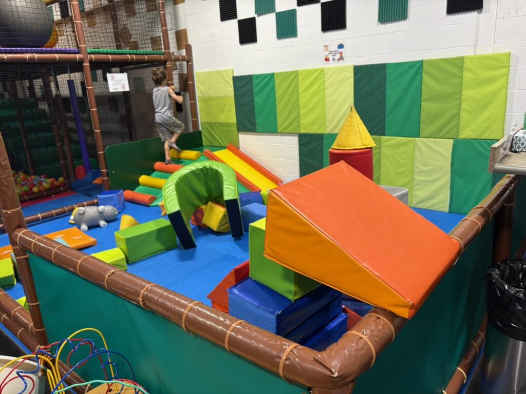 Toddler zone at Recharge & Play Wellness Cafe